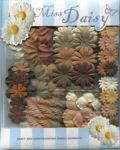 Miss Daisy Mulberry Papierblumenset gro braun